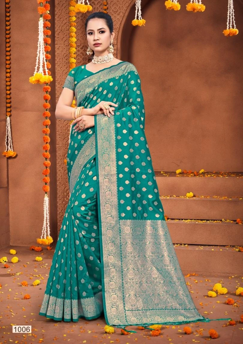 Bunawat Plazzo Silk Vol 2 Silk Wholesale Fancy Sarees Catalog — Wholesale Sarees, MPA wholesale from Surat — view 3